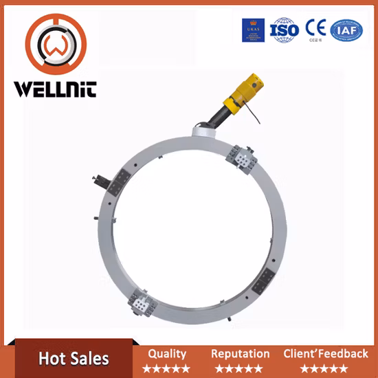 Machine stationnaire de coupe et de chanfreinage de tuyaux à grande vitesse en atelier