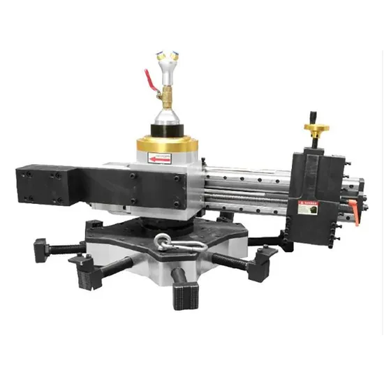 Machine de revêtement de bride pneumatique portative montée sur ID